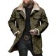 thumbnail image 2 of Ceisia Women's Solid Color Casual Jacket Long Sleeve Zip Gift Up Outerwear with Pockets Turndown Collar, 2 of 8