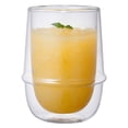 thumbnail image 4 of Set of 2 Double-Walled Kinto KRONOS 350 ml (11.83 fl. oz.) Iced Tea Glasses - Maintain Temperature - Prevent Condensation, 4 of 5