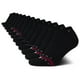 thumbnail image 1 of Calcetines Tommy Hilfiger No Show para mujer, paquete de 12, tallas 4-10, color negro, 1 of 6
