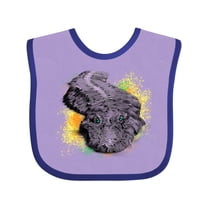 Inktastic Colorful Lurking Gator Boys or Girls Baby Bib