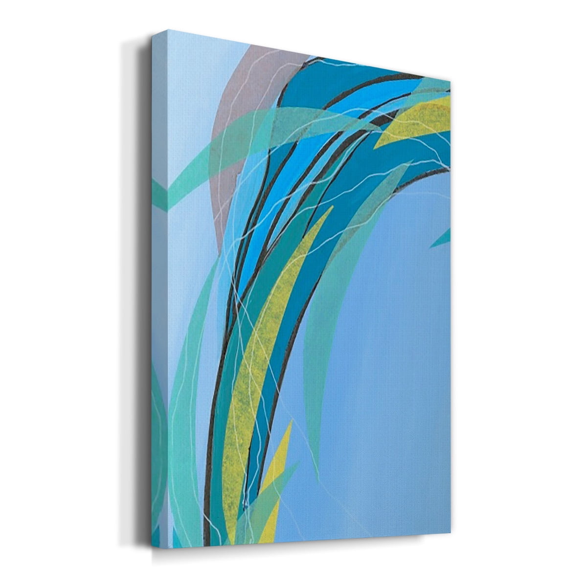 Circulating Flow III Premium Gallery Wrapped Canvas - Ready to Hang