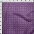 thumbnail image 4 of oneOone Georgette Viscose Violet Fabric Asian Ornamental Craft Projects Decor Fabric Printed By The Yard 42 Inch Wide, 4 of 4