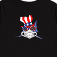 thumbnail image 4 of Inktastic 4th of July Patriot Shark Boys or Girls Long Sleeve Toddler T-Shirt, 4 of 5