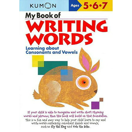My Book of Writing Words: : Learning about Consonants and