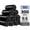 black, variant on 300 Count Mini Waste Basket Liners 0.5 Gallon Black Small Trash Bags for Office, Bulk, , Car Trash Can Liner, Waste Bin Bags