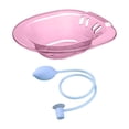 thumbnail image 3 of Bañera de Asiento Plegable perfecl para Inodoro con Descargador de Bidé 2000 ml Rosa, 3 of 8