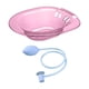 thumbnail image 3 of Bañera de asiento plegable jinwen con descargador 2000ml Bidet Squat Free Hangable rosa Tina de baño de la cadera del retrete, 3 of 8