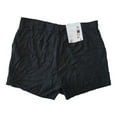thumbnail image 2 of Social Standard Women's Mid Rise Fortune Tencel Short (Washed Black, L), 2 of 2