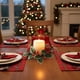 thumbnail image 5 of Candle Aromatherapy Holders Red Fruit Wreath Christmas Desk Arrangement, Red Fruit Wreath Candle Holders, Aromatherapy Candle Holders, Festive Desktop Decor, Home Aromatherapy Supplies, Unique Gift, 5 of 7