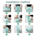thumbnail image 3 of Clear Plastic 1 Pack Stackable Foldable DIY Shoe Drawers Storage Container Organizers, 3 of 4