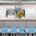 thumbnail image 4 of Grusce 2 Pzas de Rejilla Sink de Cocina y Protectores Sink para Cocina Sink, Rejillas Sink de Acero Inoxidable para la Parte Inferior de la Cocina Sink, 13,4" x 11,8" para un Solo Tazón Sink, Rejilla Inferior Sink, 4 of 9