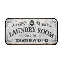 YUEVE Laundry Area Rug Non Door Mat Durable Entrance Rug Kitchen Flooring Laundry Room Bathroom Hallway Entrance Rug Fuzzy Blanket for Bed Furry Rugs for Bedroom Cute Rugs for Bedroom Area Rub