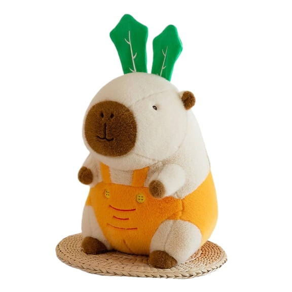 LeeQinersw Capybara Plush Toy Adorable Wear Resistant Birthday Gift Pillow Capybara Stuffed 40cm