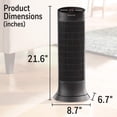 thumbnail image 3 of Calefactor Cerámica Honeywell Hce323 Torre Digital Senor Mov Honeywell HCE323V, 3 of 6