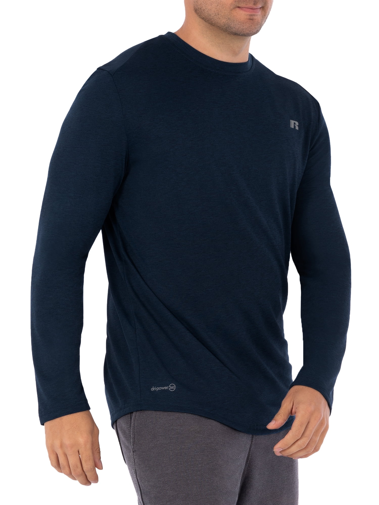 russell long sleeve dri fit shirts