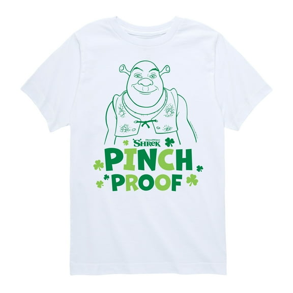 Shrek - St. Patrick's Day - Pinch Proof - Toddler And Youth Short Sleeve Graphic T-Shirt