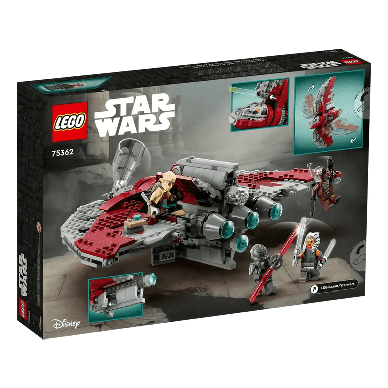 Lego Star Wars Ahsoka Tano's T-6 Jedi Shuttle 75362 - Walmart.com