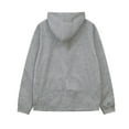 thumbnail image 6 of NMMUED Half Zip Pullover Women Oversized Sweatshirt for Women Fleece Sweatshirts for Women Quarter Zip Pullover Women Womens Sweatshirts No Hood, Gray XXL, 6 of 9