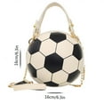 thumbnail image 3 of GEZHEN Women's Bag Fashionable Football Bag Versatile Shoulder Bag Messenger Bag Football Bag Versatile Shoulder Bag Crossbody Bag, 3 of 7