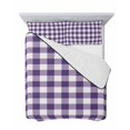 thumbnail image 7 of Purple Checkered Twin XL Size Down Alternative Comforter, Lightweight Comforter Quilt Bedding Set with Pillow Shams Farmhouse Buffalo Plaid All Seasons Bed Comforter Duvet Insert 68"x98", 7 of 7