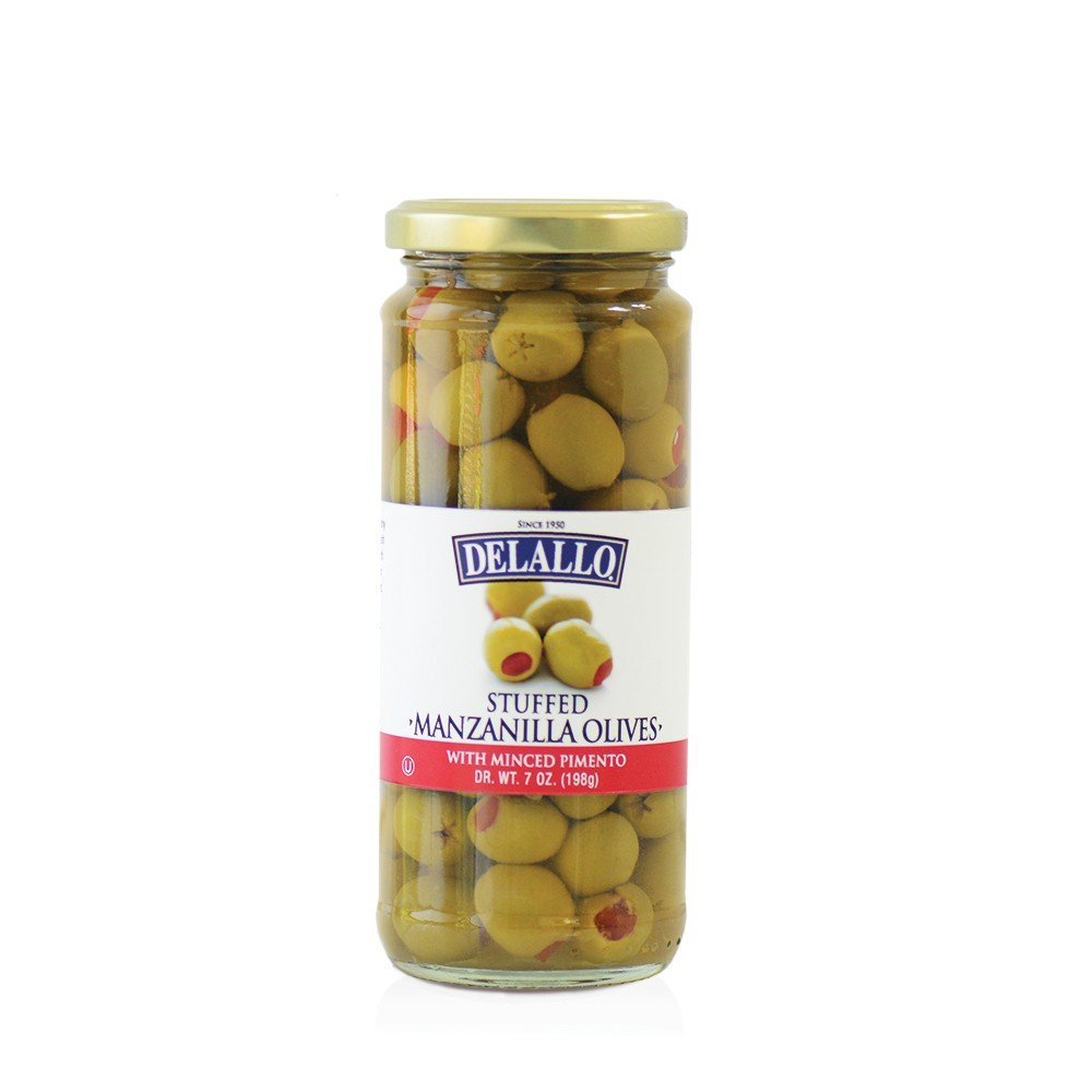 DeLallo DeLallo Spanish Manzanilla Olives, 7 oz