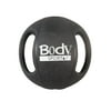 Body Sport Double Grip Medicine Ball - Black