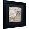 thumbnail image 2 of Trademark Fine Art "French Linen Garden II" Canvas Art by Daphne Brissonnet, Black Matte, Black Frame, 2 of 4