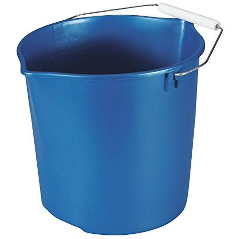 Rubbermaid Neat 'N Tidy 11 Qt. Royal Blue Bucket FG2963TPROYBL