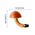 thumbnail image 3 of Red Solid Wood Mushrooms Car Solid Aromatherapy Car Vent Diffuser Set, 3 of 4