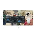 thumbnail image 2 of My Hero Academia Himiko Mouse Pad Extended Gaming No-sliped Large Desk Mat Stitched Edge Keyboard Mat Mousepad, 2 of 7