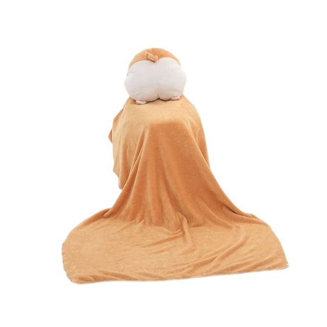 Wosthever Almohada de peluche, decoración de cama para el hogar con trasero de Animal bonito, calentador de manos, juguete de cadera, regalos para Suministros térmicos L Tipo 3 Wosthever HA071521-06