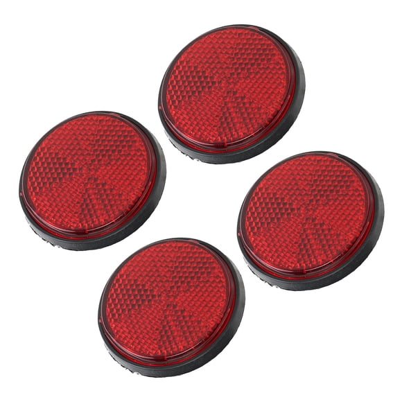 Reflector de marcador lateral BuyWeek 4 Reflectores redondos de 2 pulgadas para bicicleta motocicleta ATV