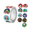 thumbnail image 2 of simhoa Christmas Stickers Roll Decals Holiday Stickers for DIY Envelopes Craft Kids Style B, 2 of 8