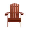 thumbnail image 4 of Tranquilo Depot Chaise Adirondack Pliante Red, 4 of 12