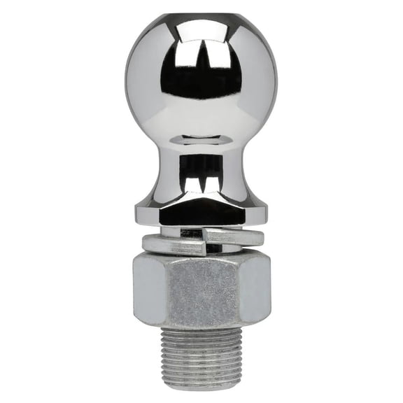 Class 4 10,000 Lb. 2-5/16 In. Ball Diameter, 1-1/4 In. Shank Diameter, 2-1/2 In. Shank Length Chrome Trailer Hitch Ball