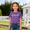 thumbnail image 2 of JAJAHO Kindergarten Graduation T Shirt Kids Toddler Happy Graduation Letter Graphic Tees For Boys Girls Short Sleeve Crew Neck Top, 2 of 4