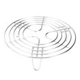 thumbnail image 4 of UPOUART 1Pc Plated Silver Stainless Steel Steamer Stand with Heavy Duty Stable Design for Kitchen, 4 of 6