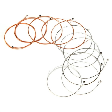 Alice A2012 12-String Guitar String 12pcs Stainless Steel Core Coated Copper Alloy Wound for Acoustic Folk