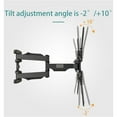 thumbnail image 4 of Full Motion TV Wall Mount for 40-75 Inch LED LCD TV/Monitor, 4 of 10