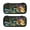 Black, variant on Iridescent Chrome Fluid Shapes (3), Carrying Case For Nintendo Switch & OLED Version, Eva Pouch Case for Console & Accessories with 10 Game Card Slot & Wristband, Black