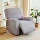 thumbnail image 1 of Xiao Hua Funda de sofá gris claro, elástica de poliéster, todo incluido, para sala de estar, funda para sillón de 1 plaza, funda protectora para sofá de fácil lavado., 1 of 5