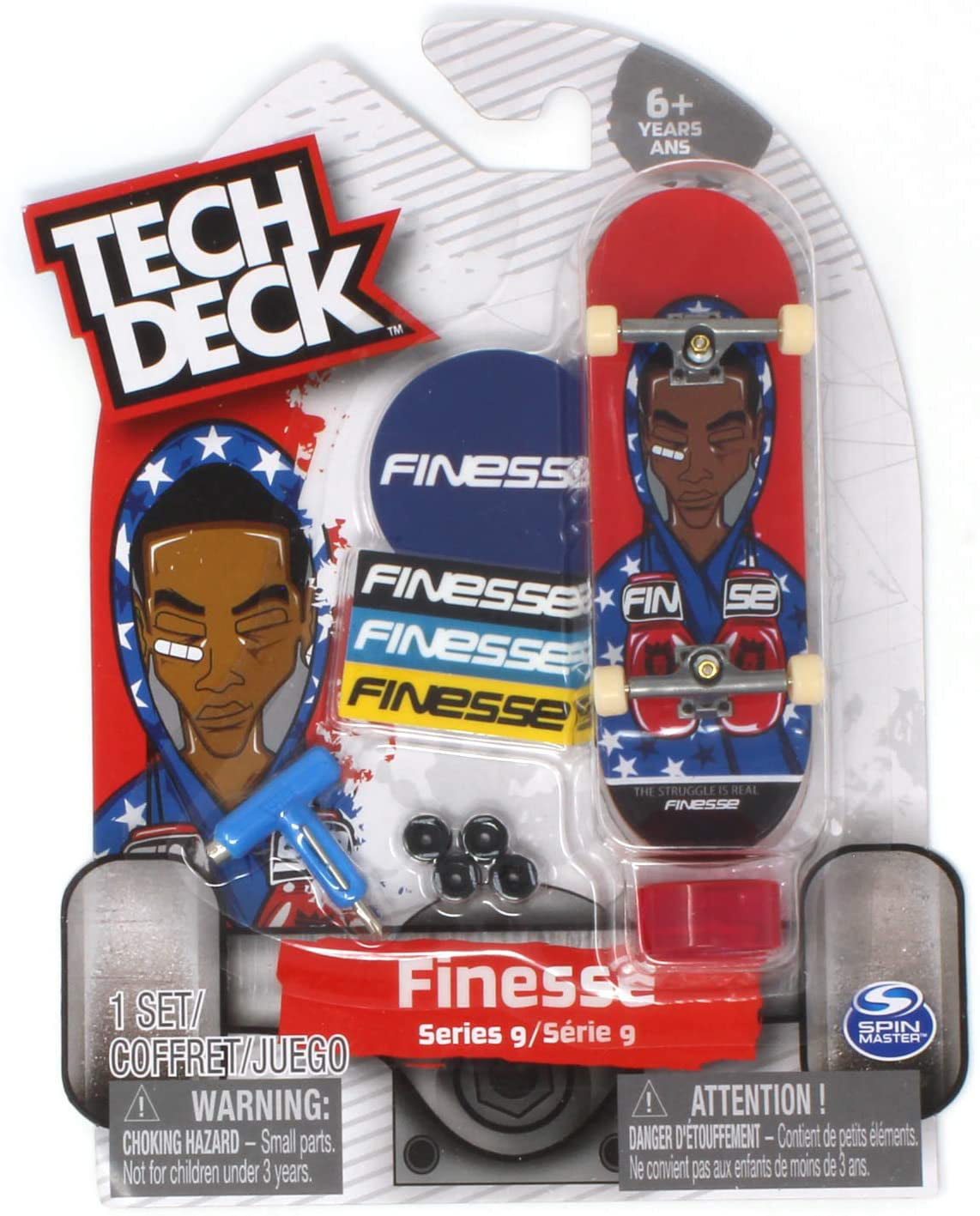 Details about   TECH DECK Series 11 Finesse Skateboards Steve James Always Keep The Dream Alive 