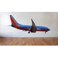 thumbnail image 2 of Wallhogs Chibi Southwest 737 Landing Cutout Wall Decal, 2 of 2