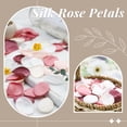 thumbnail image 3 of Der Rose 300pcs Artificial Flowers Silk Rose Petals Flower Girl Scatter Petals for Aisle Centerpieces Table Confetti Party Favors Home Wedding Decorations, 3 of 5