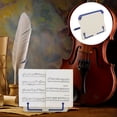 thumbnail image 6 of FRCOLOR Blue Foldable Music Score Stand for Desktop Use ABS Material Adjustable Angle Portable Design 7.8x5.9 Inches, 6 of 6