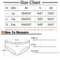 thumbnail image 3 of Cotton Thong Underwear for Women Women Cotton Underwear High Waist Stretch Briefs Soft Underpants Ladies Full Cover Underwear Panties Seamless Panties for Women White XXL, 3 of 8