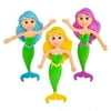 12 Bendable Classic Mermaids Toy Party Favor Gift Costume Accessory
