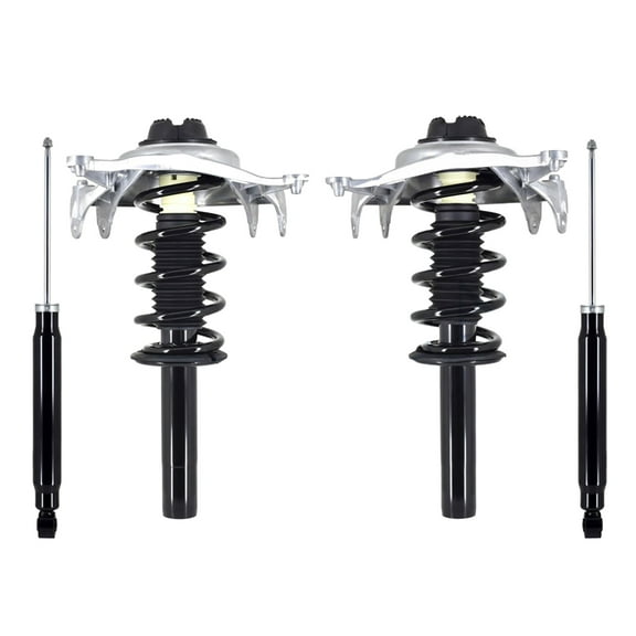 Set 4 Front Quick Complete Strut-Coil Spring-Rear Shock For 2011-2017 Audi Q5 L4