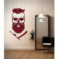 Wall Barber Shop Straight Razor Hair Salon Stickers Mural