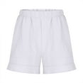 thumbnail image 7 of Ltctricy Girls' Casual Shorts Elastic Waist Pull on Wide Leg Shorts Summer Beach Shorts with Pockets 3-13 Years, 7 of 7